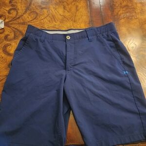 Under Armour Navy Mens Shorts